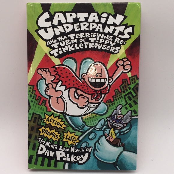 Bundle of 4 Captain Underpants Dav Pilkey Books - Picture 2 of 10